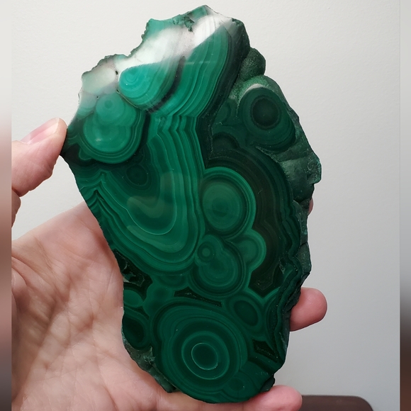 Malachite Crystal Slab - Picture 3 of 13